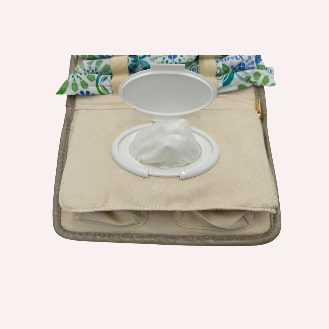 Gold Period Bag for Tampons & Pads